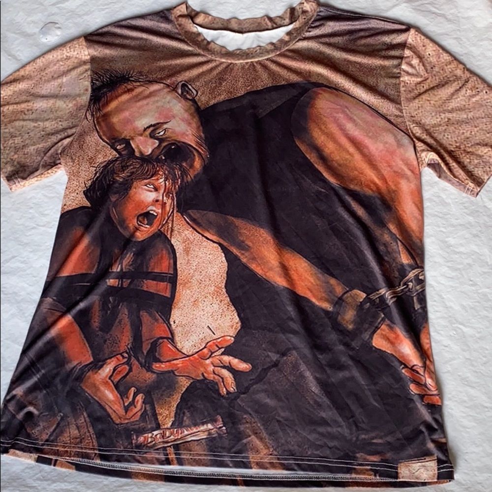 Goonies sloth and chunk short sleeve shirt size XL